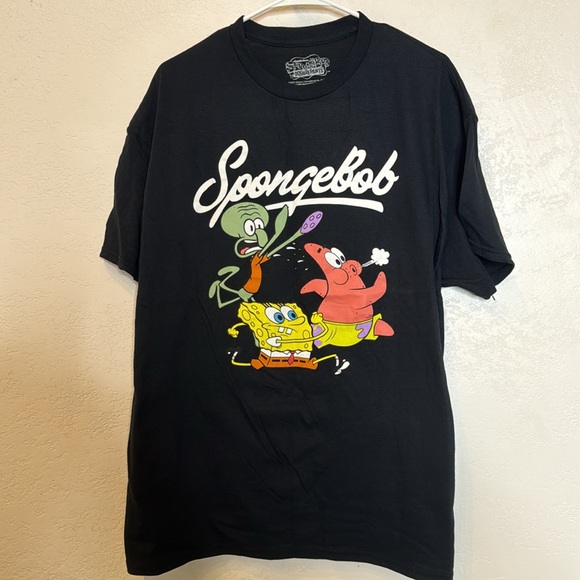 Nickelodeon Other - Nickelodeon SpongeBob SquarePants XL Black T Shirt Unisex